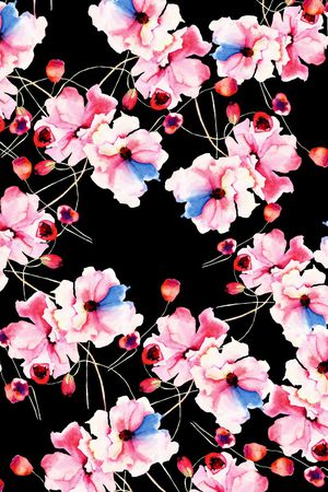 花朵印花华亿平台图片