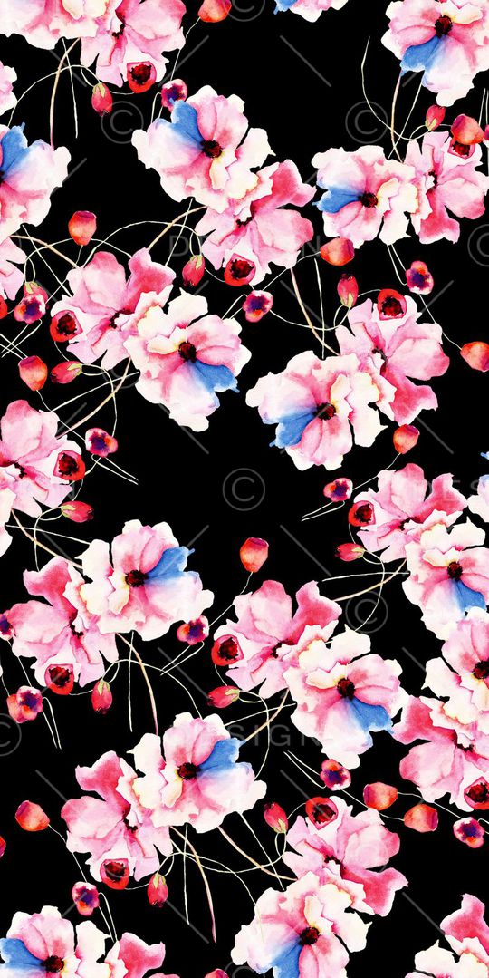 花朵印花华亿平台图片