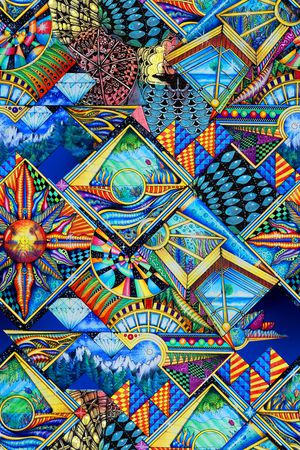 几何印花华亿平台图片