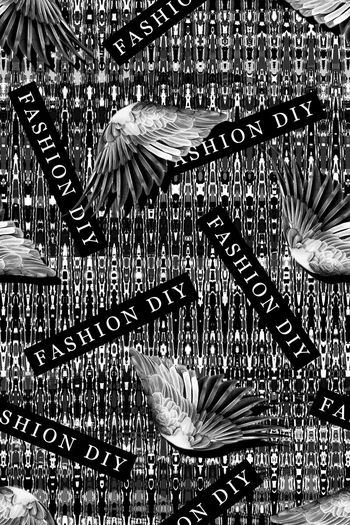 翅膀印花华亿平台图片