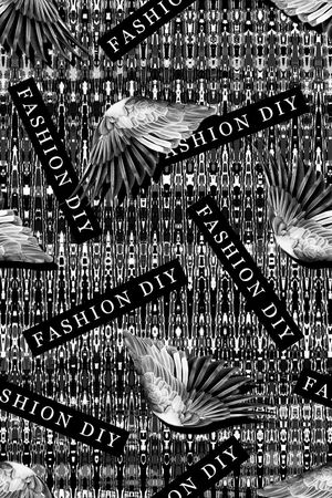 翅膀印花华亿平台图片