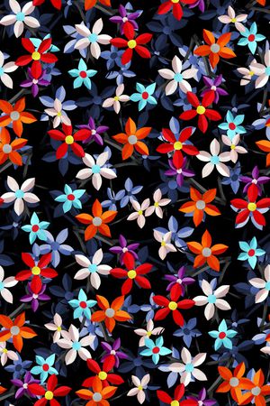 花朵印花华亿平台图片