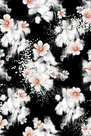 黑底印花华亿平台图片