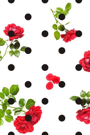 玫瑰印花华亿平台图片