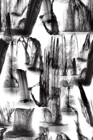 抽象印花华亿平台图片