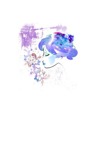 抽象印花华亿平台图片