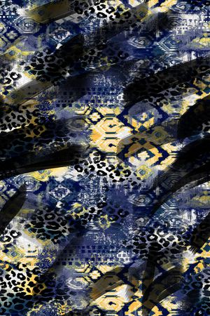 羽毛印花华亿平台图片