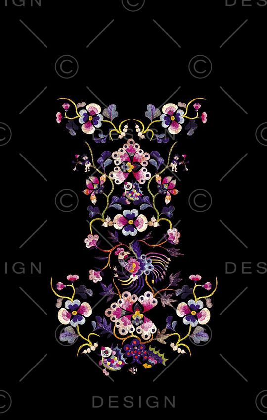 民族风印花华亿平台图片