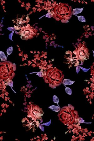 复古印花华亿平台图片