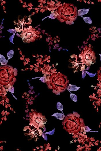 复古印花华亿平台图片