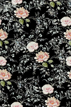 手绘印花华亿平台图片