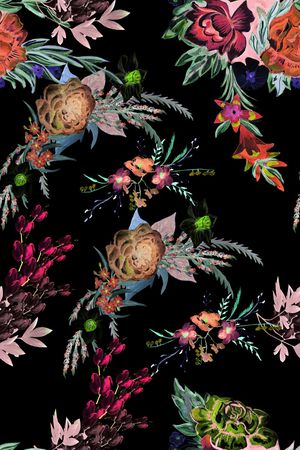 复古印花华亿平台图片