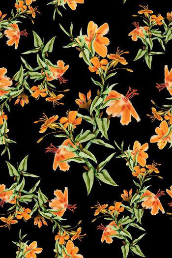 手绘印花华亿平台图片