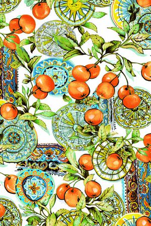 水果印花华亿平台图片