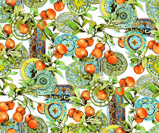 水果印花华亿平台图片