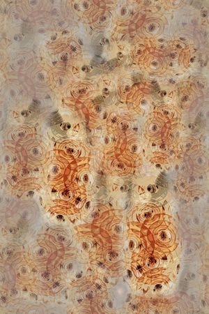 圆圈印花华亿平台图片