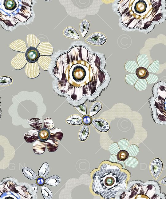 抽象印花华亿平台图片