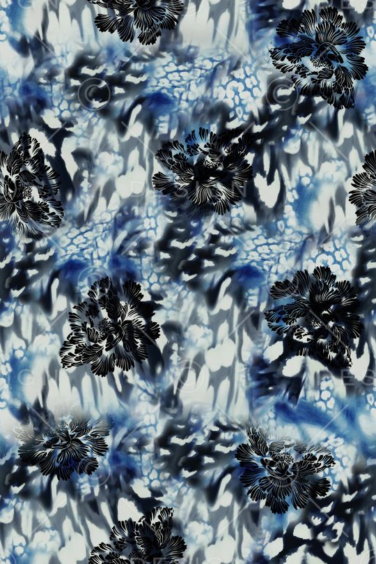 豹纹印花华亿平台图片