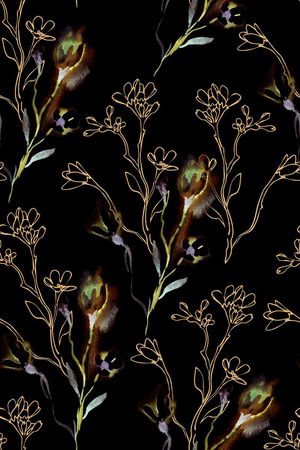 手绘印花华亿平台图片