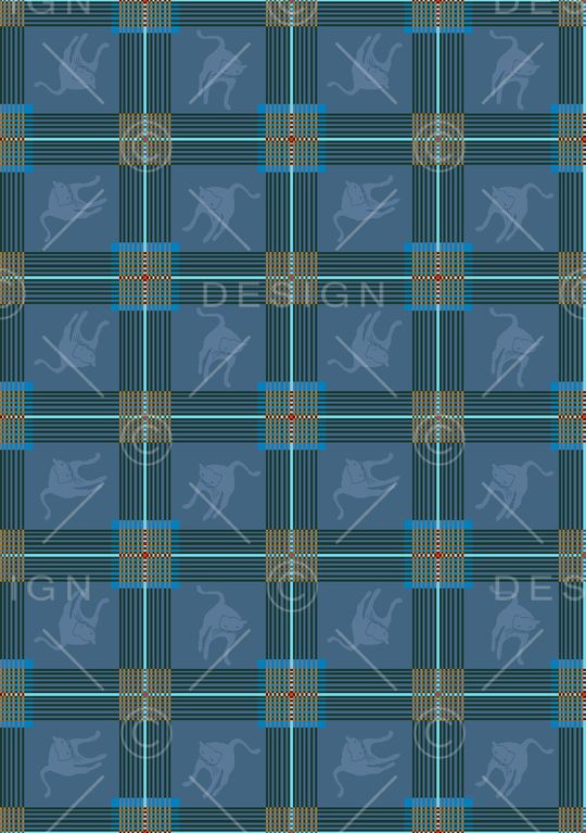 格子印花华亿平台图片