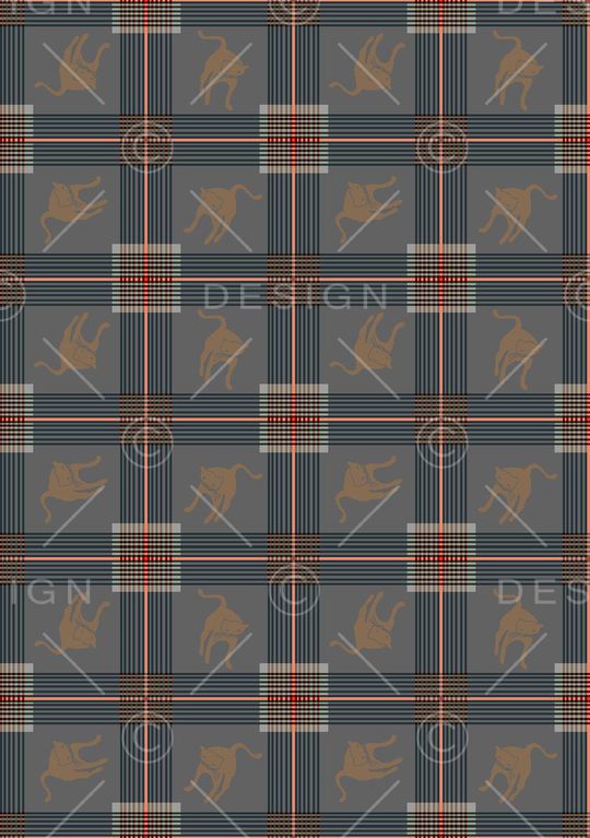 格子印花华亿平台图片