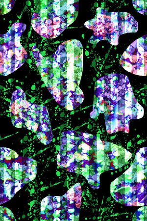 小碎花印花华亿平台图片