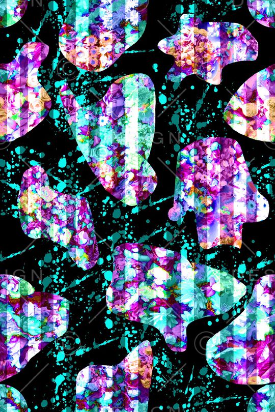 小碎花印花华亿平台图片