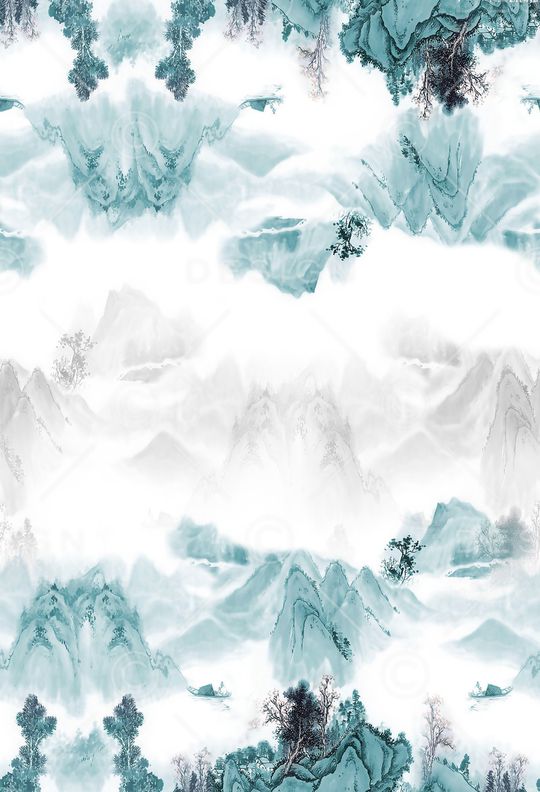 山水印花华亿平台图片