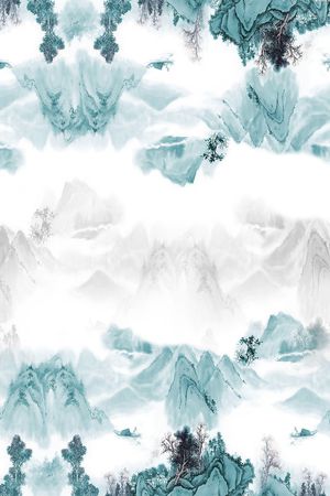 山水印花华亿平台图片