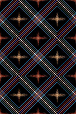 格子印花华亿平台图片