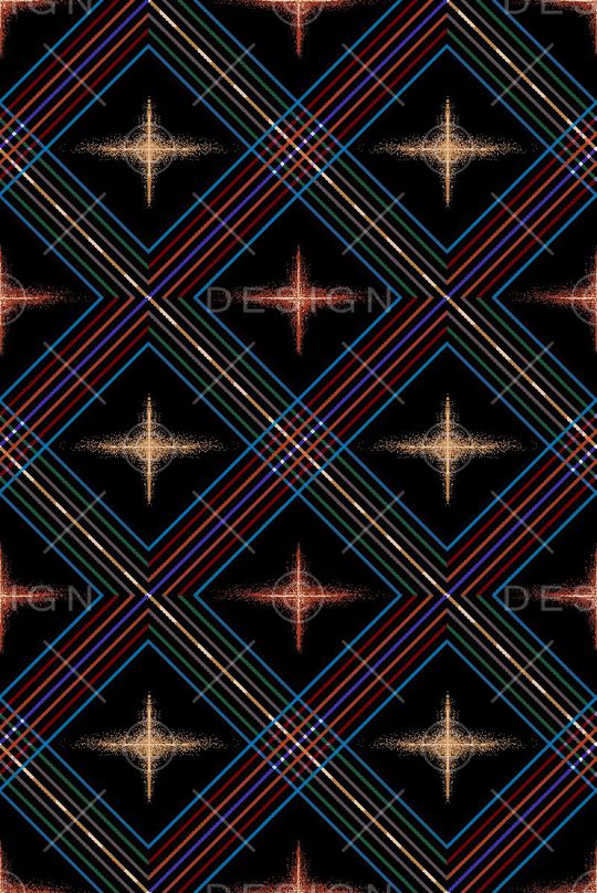 格子印花华亿平台图片