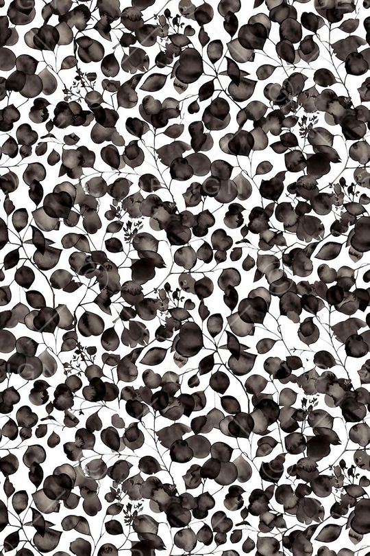 树叶印花华亿平台图片