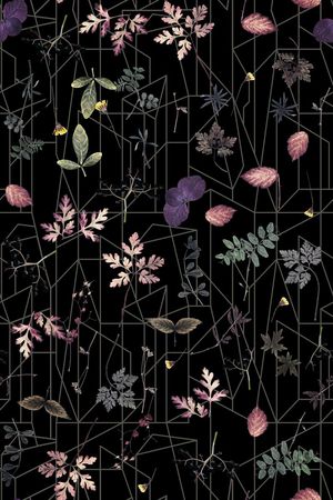 淡雅印花华亿平台图片