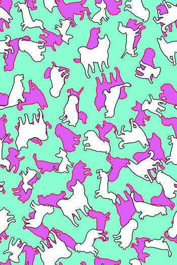 小狗印花华亿平台图片