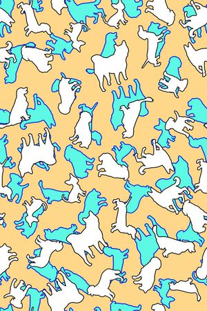 小狗印花华亿平台图片