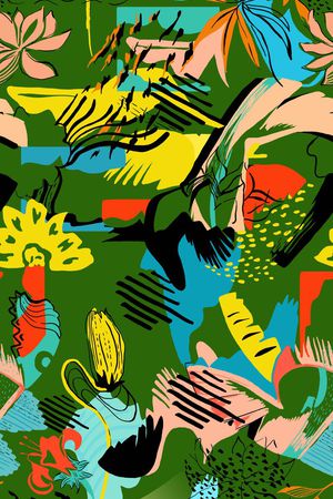 大牌手绘花卉印花华亿平台图片