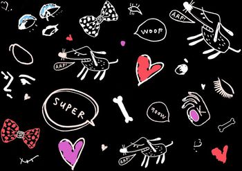 手绘印花华亿平台图片