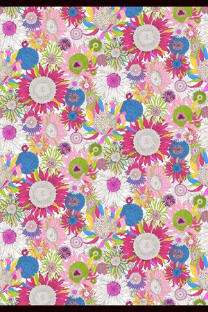 向日葵印花华亿平台图片