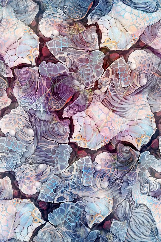 肌理图案印花华亿平台图片