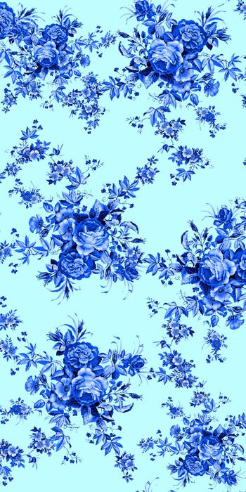 青花瓷印花华亿平台图片