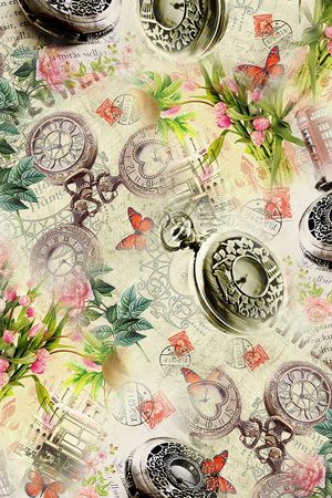 复古印花华亿平台图片