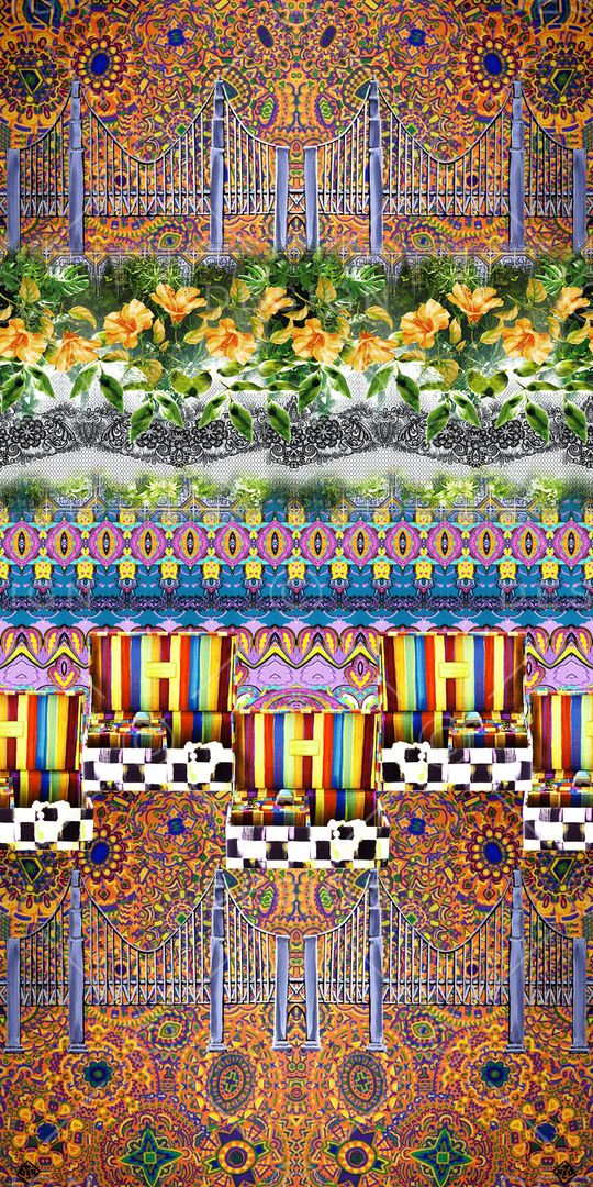 民族风印花华亿平台图片