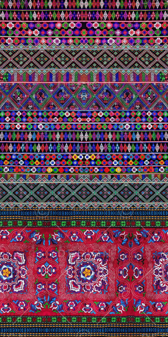 民族风印花华亿平台图片