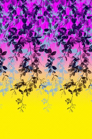 植物印花华亿平台图片