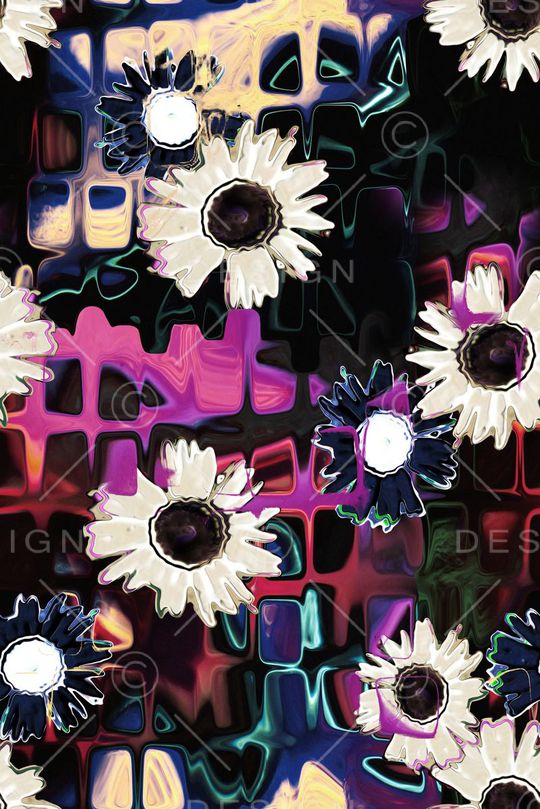 抽象印花华亿平台图片