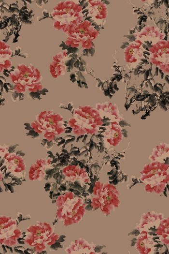 复古印花华亿平台图片