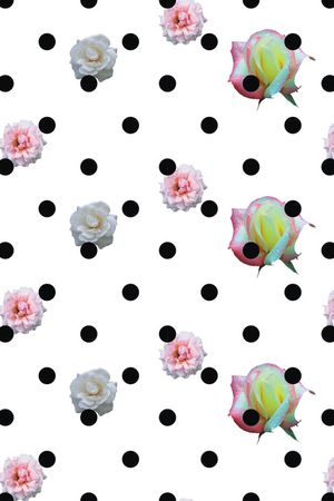 波点印花华亿平台图片