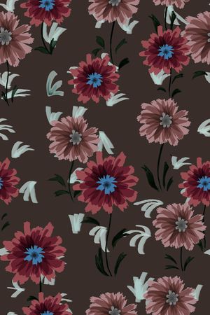 小碎花印花华亿平台图片