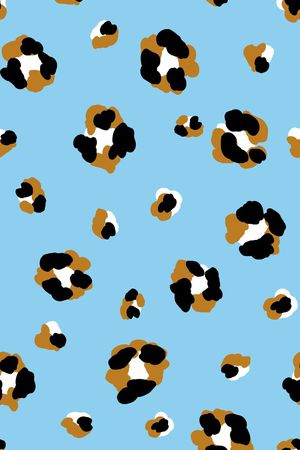 豹纹印花华亿平台图片