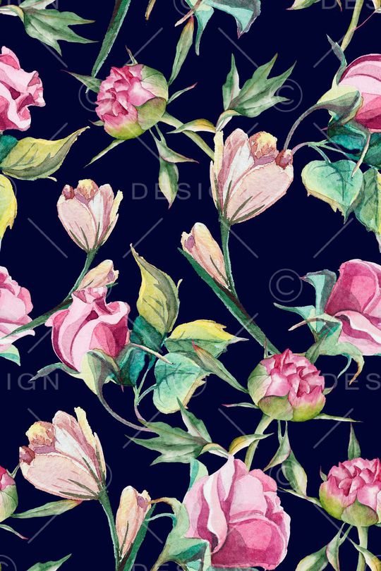 花朵印花华亿平台图片